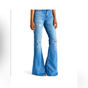 Etica Nina Fleetwood Flared Jeans Sz 28